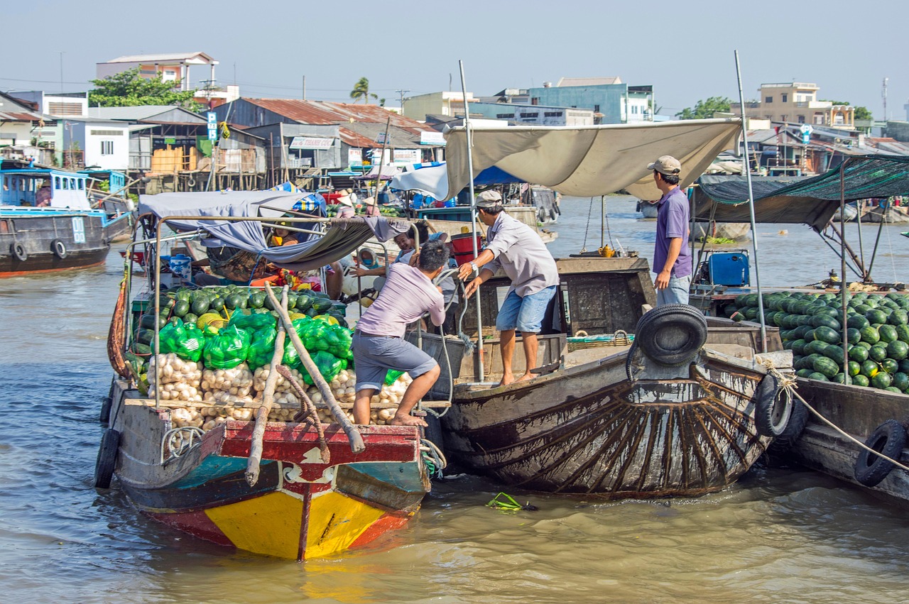 boat, seller, market, vietnam, mekong, marché flottant, cai ran, vietnam, vietnam, vietnam, vietnam, vietnam, mekong, mekong, mekong